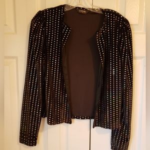 LIGHT WEIGHT WAIST LENGTH EVENING JACKET